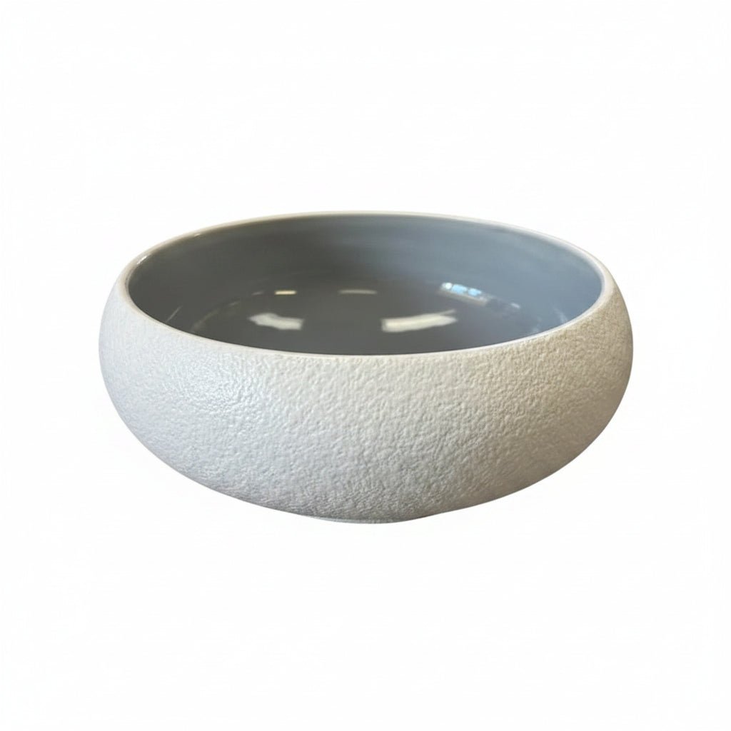 Insalatiera in stoneware colore avio | Rohome | Rohome