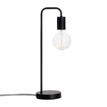 Lampada da tavolo dritta in metallo nero | Rohome | Rohome