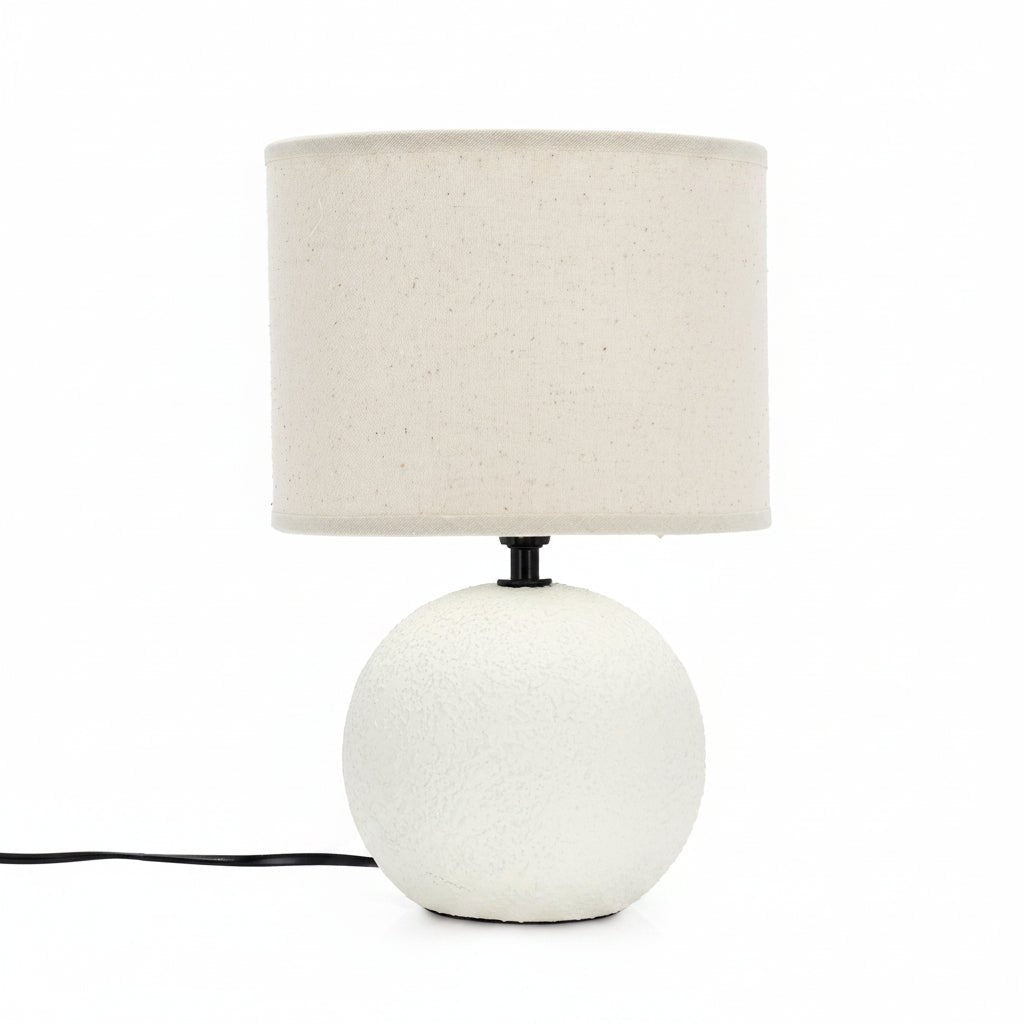 Lampada da tavolo irvin colore bianco h 32cm | Rohome | Rohome