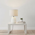 Lampada da tavolo irvin colore bianco h 41,5cm | Rohome | Rohome