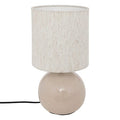 Lampada da tavolo sferica beige | Rohome | Rohome