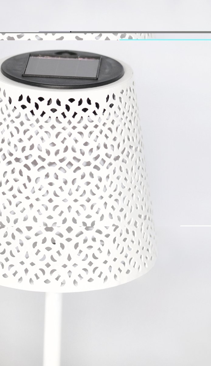 Lampada solare da giardino in metallo | Rohome - Rohome