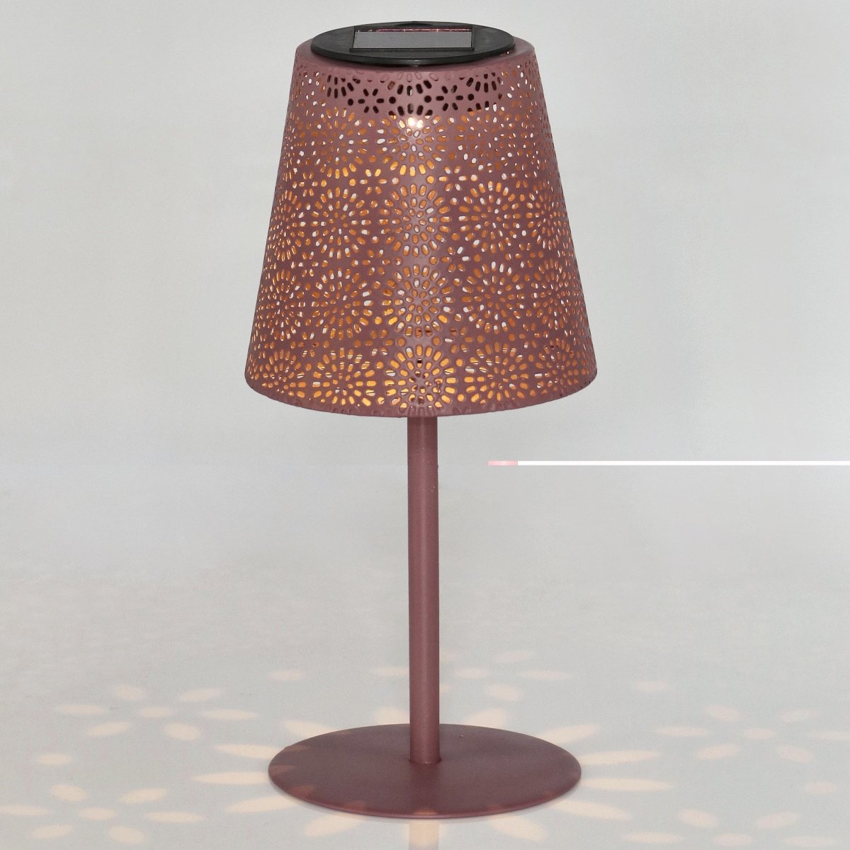 Lampada solare da giardino in metallo | Rohome - Rohome