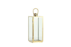 Lanterna in metallo colore oro e vetro | rohome | Rohome