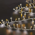 Luci Albero di Natale 500 led Bianco Caldo e Freddo | Rohome | Rohome