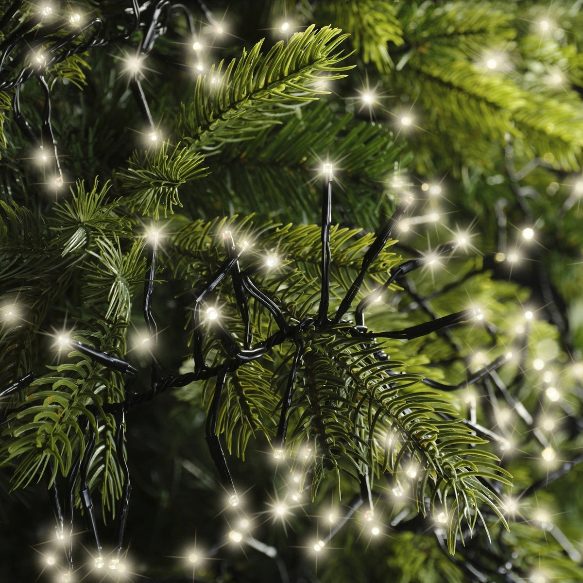 Luci di natale a grappolo 768 led bianco caldo | rohome | Rohome