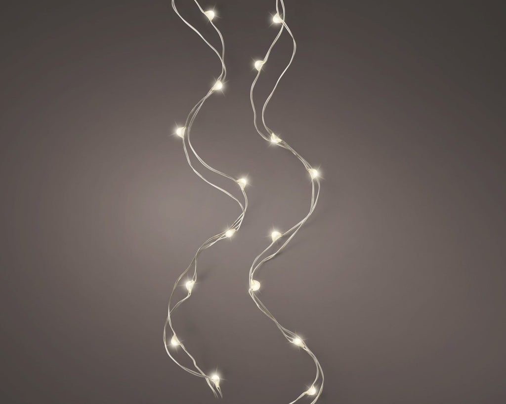 Luci di natale microled bianco caldo a batteria| rohome | Rohome