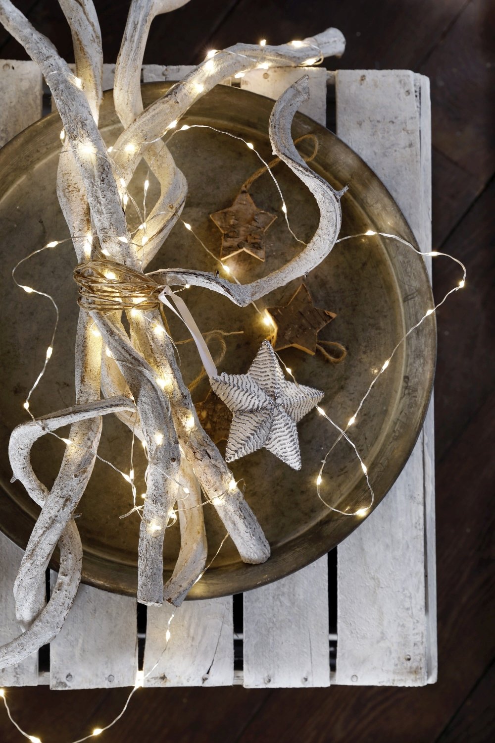 Luci di natale microled bianco caldo a batteria| rohome | Rohome