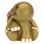 Thun - Tartaruga Betta con fiore in ceramica media | Rohome