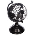Mappamondo in metallo colore nero | Rohome | Rohome