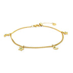 Marlù - Cavigliera stella e luna gold | Rohome | Rohome