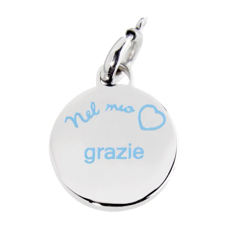 Marlù - Charm acciaio grazie | Rohome | Rohome