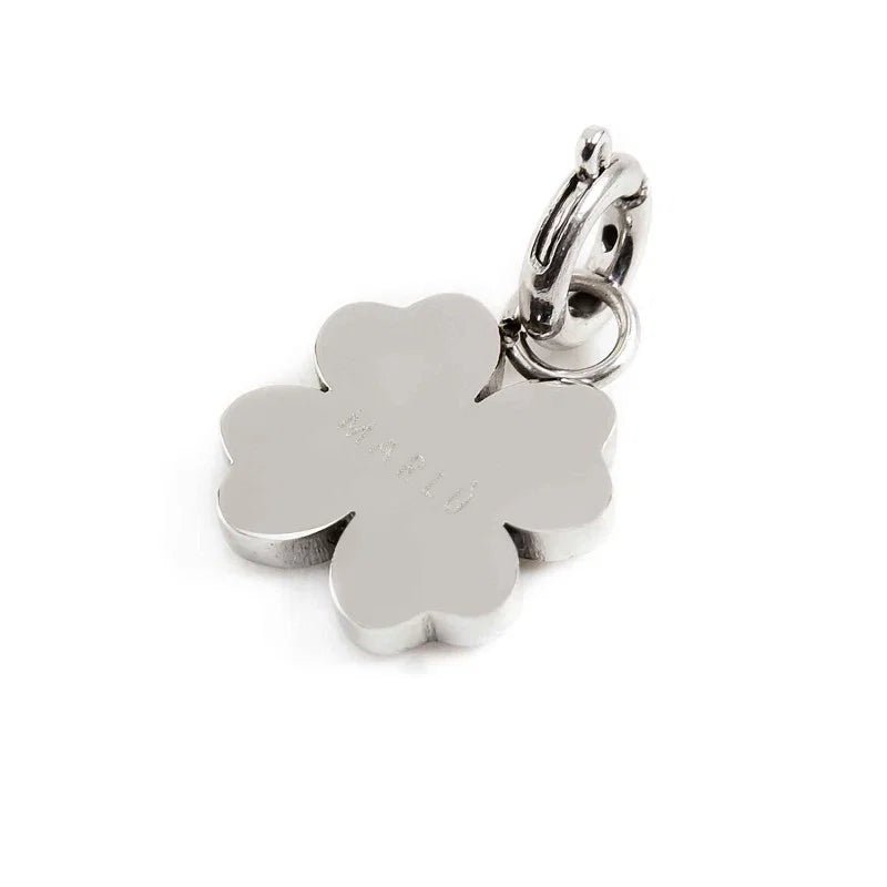Marlù - Charm acciao quadrifoglio con cristalli | Rohome | Rohome