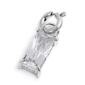Marlù - Charm con zircone baguette bianco | Rohome | Rohome