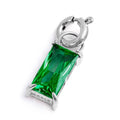 Marlù - Charm con zircone baguette verde | Rohome | Rohome