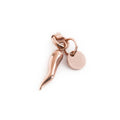 Marlù - Charm corno 17mm rosè | Rohome