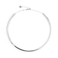 Marlù - Collana tubolare a sezione tonda acciaio | Rohome | Rohome