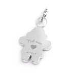 Marlù - Marlù - Charm bimba silver con cristalli | Rohome | Rohome