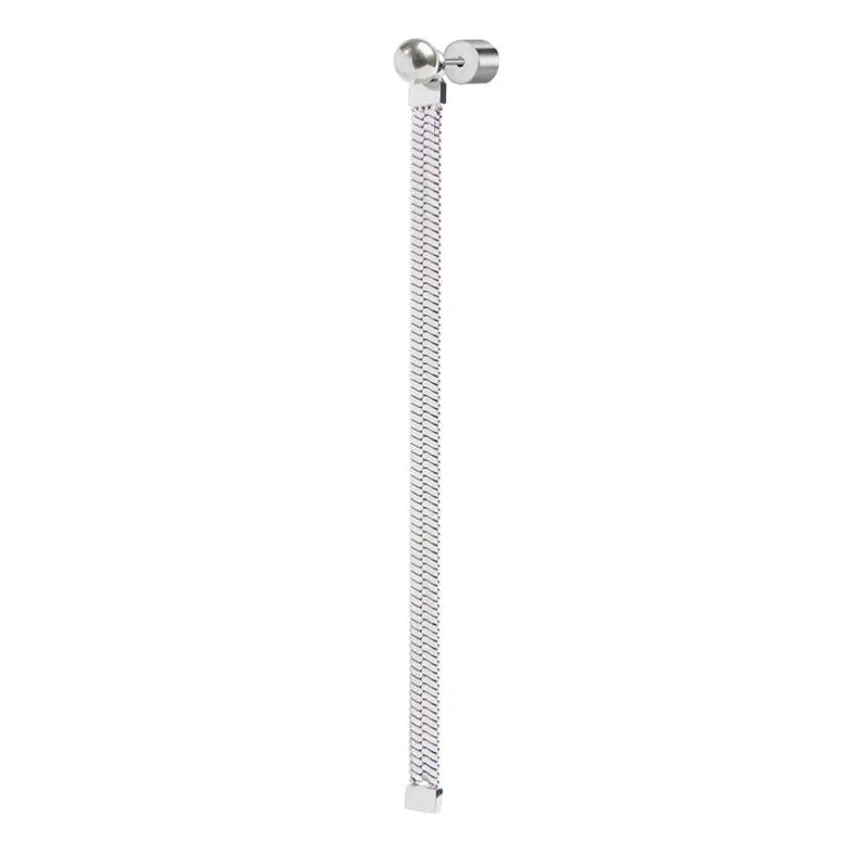 Marlù - Orecchino con Catena Snake acciaio | Rohome | Rohome