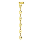 Marlù - Orecchino pendente con catena marine gold | Rohome | Rohome