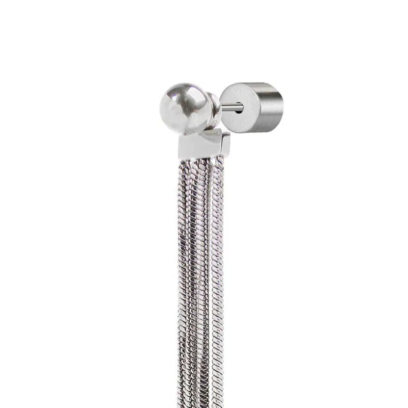 Marlù - Orecchino Pendente Vision Catene Snake | Rohome | Rohome