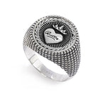 Marlù - Piastrina tonda cuore e corona queen changy | Rohome | Rohome