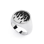 Marlù - Piastrina tonda fiamme changy | Rohome | Rohome