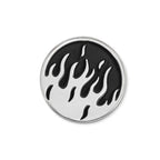 Marlù - Piastrina tonda fiamme changy | Rohome | Rohome