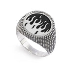 Marlù - Piastrina tonda fiamme changy | Rohome | Rohome