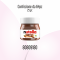 Nutella Ferrero Vasetto gr.25 Singlo