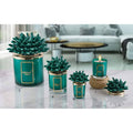 Melaverde - candela anemone 200 gr verde | rohome | Rohome
