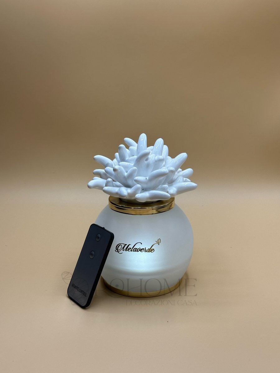 Melaverde - lampada piccola anemone bianco | rohome - Rohome