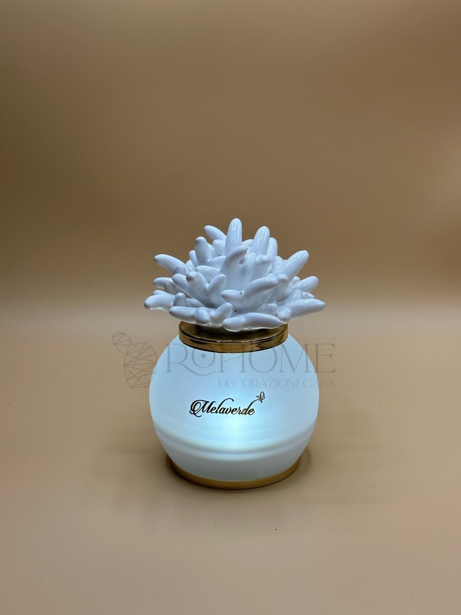Melaverde - lampada piccola anemone bianco | rohome - Rohome