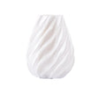 Vaso twiat Melaverde in PLA H.26cm bianco | Rohome