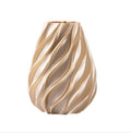 Vaso twiat Melaverde in PLA H.26cm champagne | Rohome