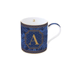 Mug in porcellana da 350ml con lettera A | Rohome - Rohome