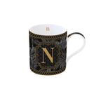Mug in porcellana da 350ml con lettera N | Rohome - Rohome