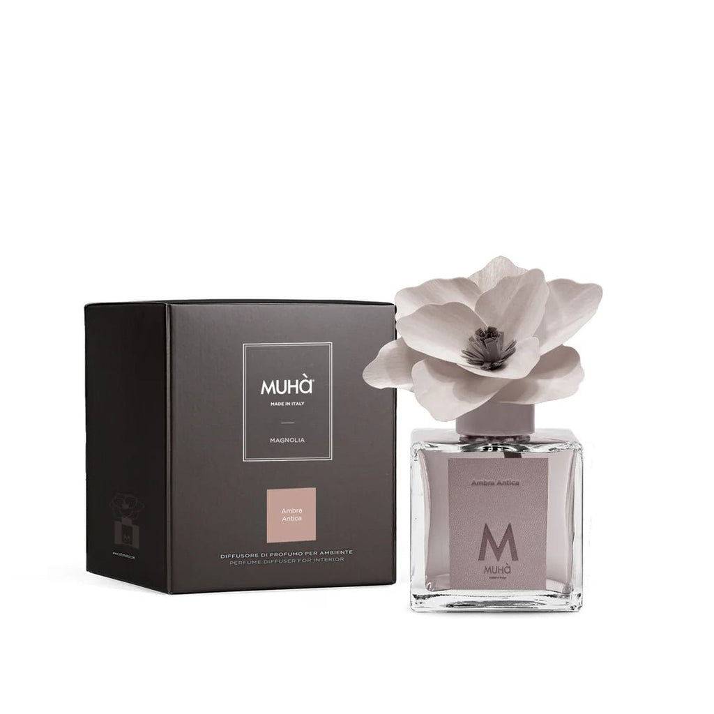 Muhà - profumo ambiente magnolia 250ml Ambra Antica | Rohome | Rohome