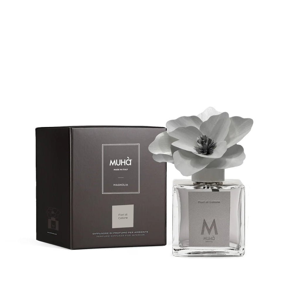 Muhà - profumo ambiente magnolia 250ml Fiori di Cotone | Rohome | Rohome