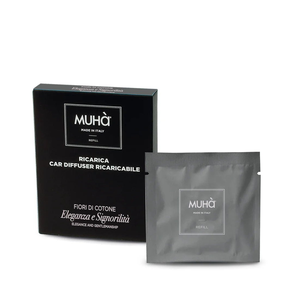 Muhà - Ricarica Profumo Auto Fiori di Cotone | Rohome | Rohome