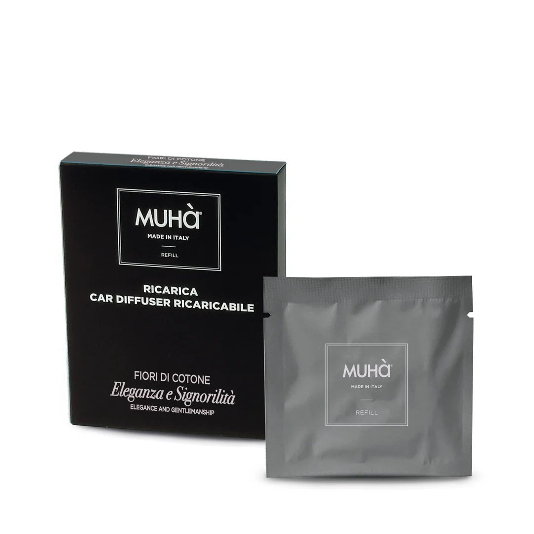 Muhà - Ricarica Profumo Auto Fiori di Cotone | Rohome | Rohome