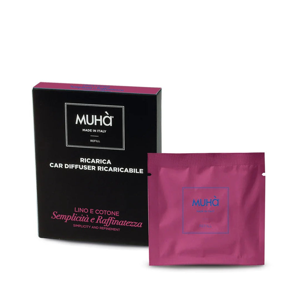Muhà - Ricarica Profumo Auto Lino e Cotone | Rohome | Rohome