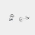 Orecchini in Argento punti luce a lobo piccolo| Rohome | Rohome