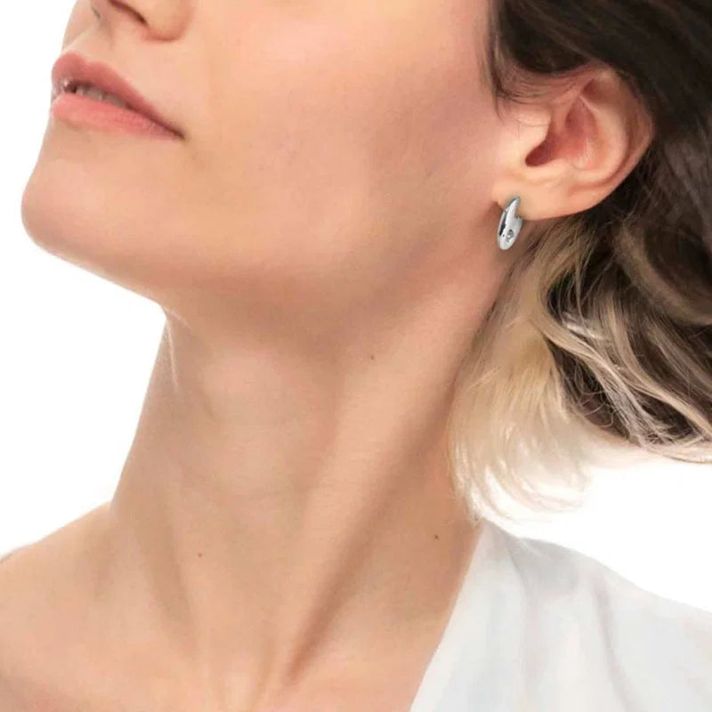 Marlù -  Orecchino maglia marine argento | Rohome