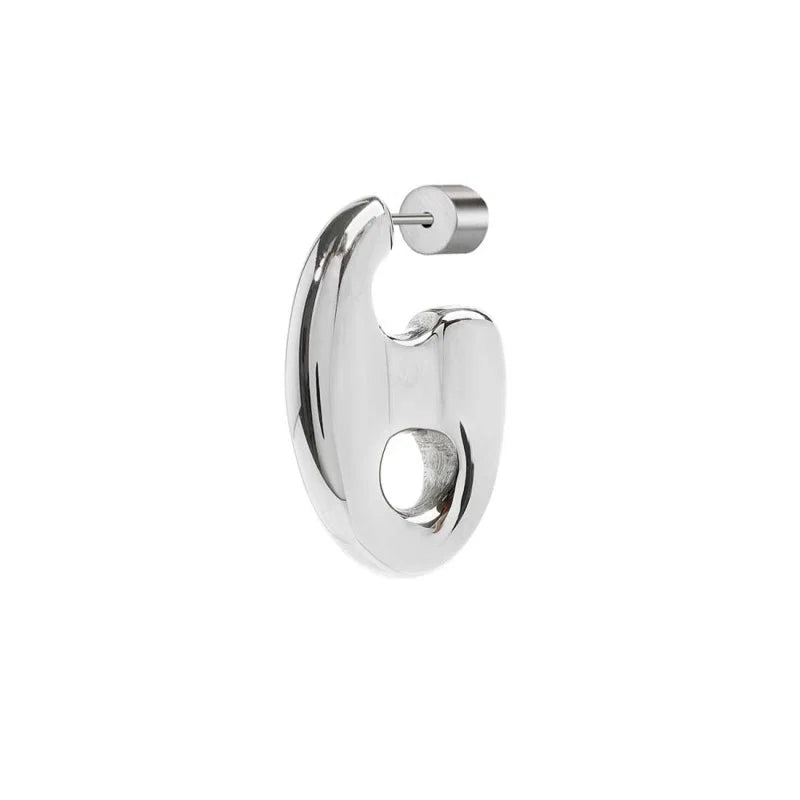 Marlù -  Orecchino maglia marine argento | Rohome