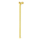Marlù - Orecchino pendente con catena snake gold | Rohome