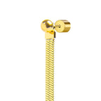 Marlù - Orecchino pendente con catena snake gold | Rohome