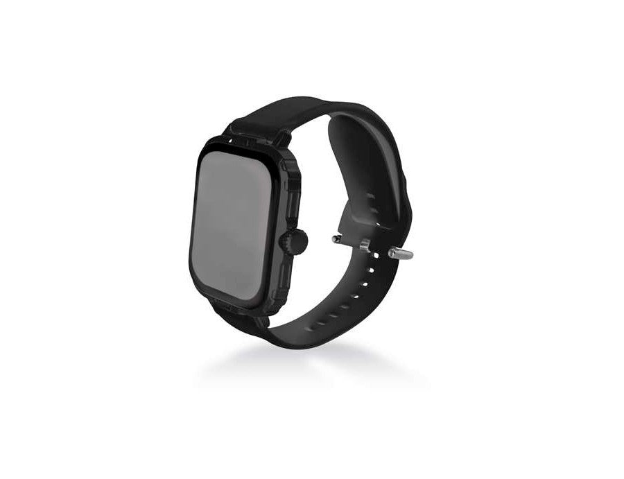 Orologio smartwatch android struttura acciaio nero | Rohome