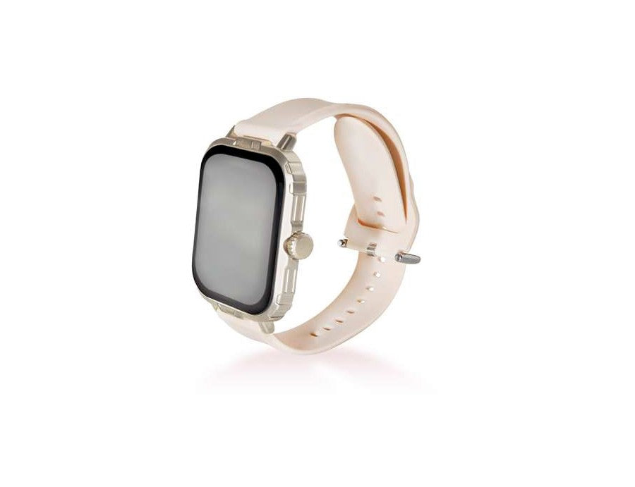 Orologio smartwatch android struttura acciaio panna | Rohome