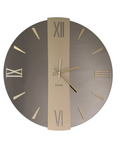 Orologio specchio rame ed oro d. 60cm | Rohome